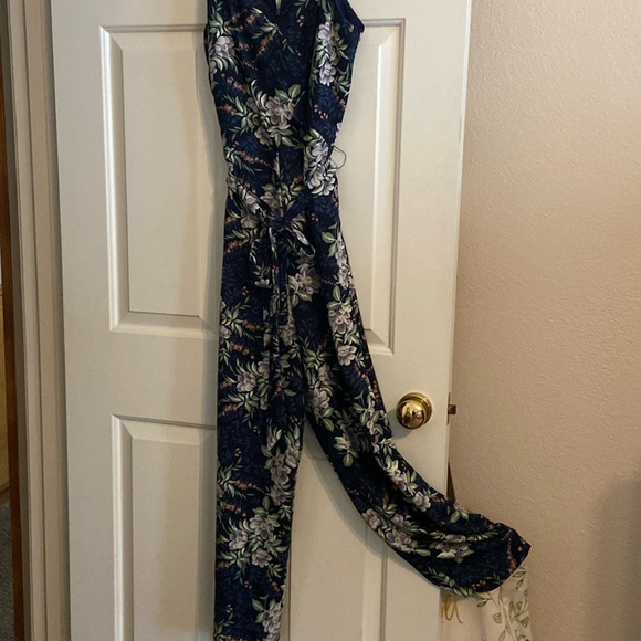 Ann Taylor Loft 14p jumpsuit EUC - Picture 1 of 9